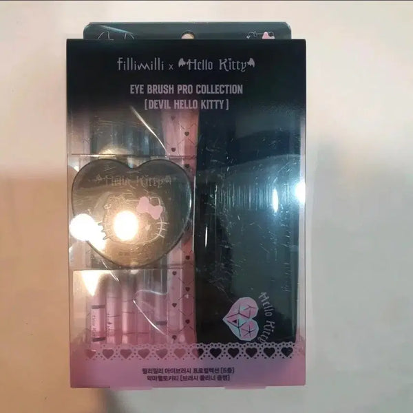 [BUNJANG] Fillimilli Devil Hello Kitty Eyebrow Brush Pro Collection / 필리밀리 악마헬로키티 아이브러쉬 프로 컬렉션