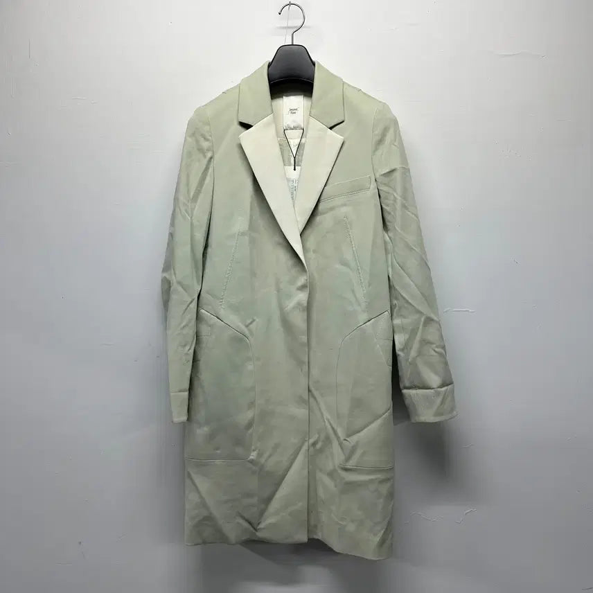 [BUNJANG] Second Floor Syndrome Long Coat Mint Women's S / 세컨플로어 새상품 신드롬 롱코트 민트 여성 S 44-55 새상품