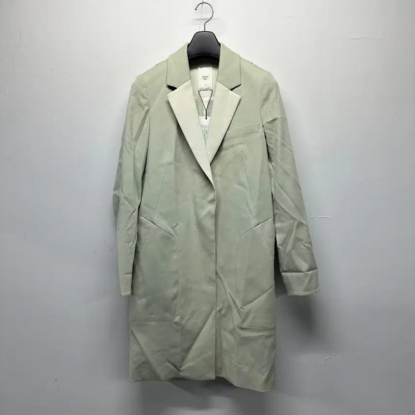 [BUNJANG] Second Floor Syndrome Long Coat Mint Women's S / 세컨플로어 새상품 신드롬 롱코트 민트 여성 S 44-55 새상품