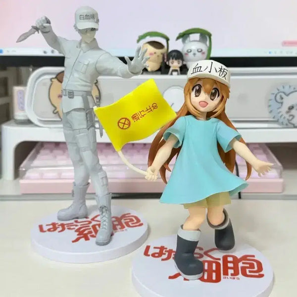 [BUNJANG] Cells at Work! Platelet & Neutrophil Figure Bundle / 일하는세포 혈소판 백혈구 피규어 일괄