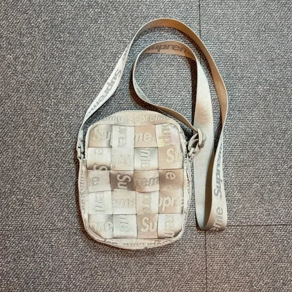 [BUNJANG] Supreme Woven Shoulder Bag / 슈프림 우븐 숄더백