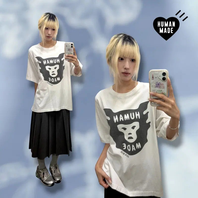 [BUNJANG] Human Made Printing T-Shirt / 휴먼메이드 프린팅 반팔티
