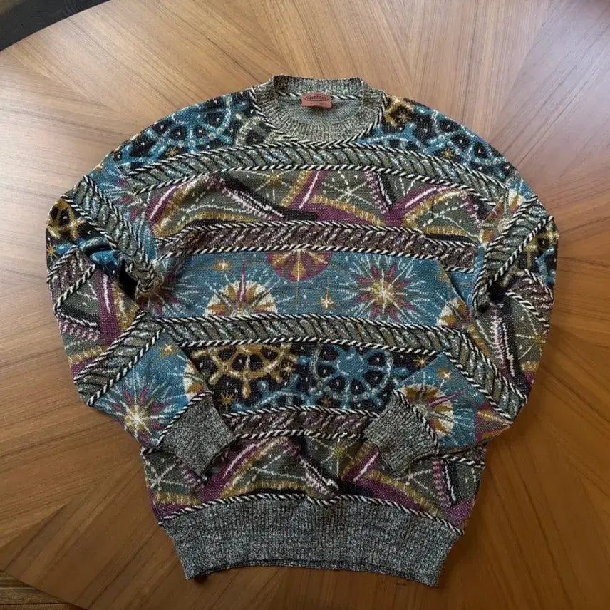 [BUNJANG] Missoni Knit Sweater Men's Size 105 / 미쏘니 니트 남성105