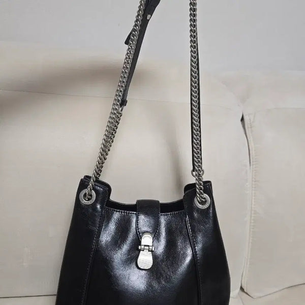 [BUNJANG] L'Uniform Sac Trinité Bucket Bag Black / 루에브르가방