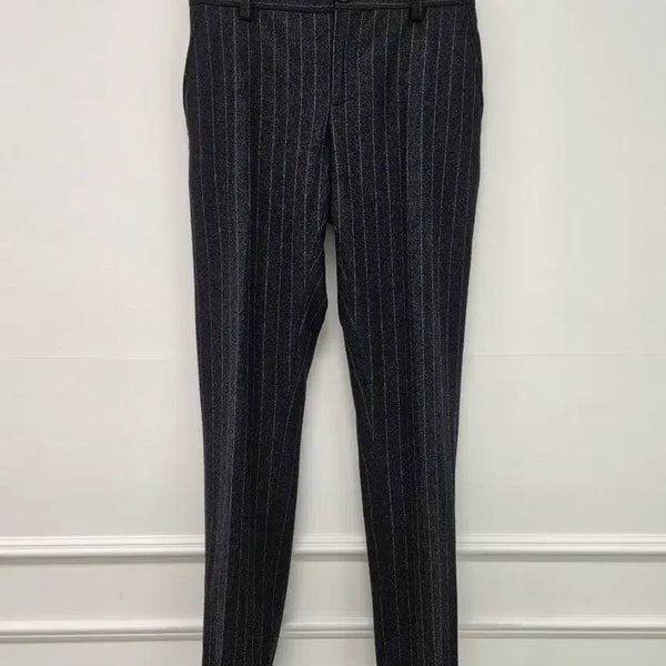 [BUNJANG] Brunello Cucinelli Stripe Wool Slacks / 브루넬로 쿠치넬리 스트라이프 울 슬랙스
