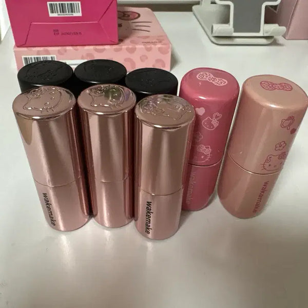 [BUNJANG] WAKEMAKE Hello Kitty Lip Set / 웨이크메이크 헬로키티 립세트 (새제품)