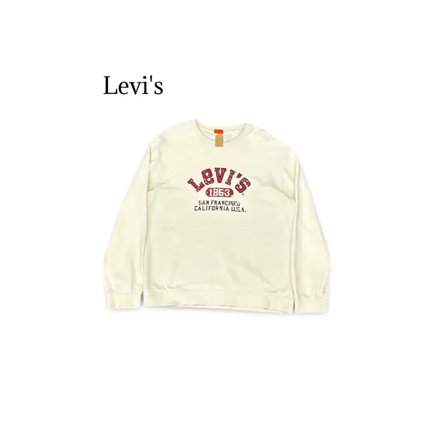 [BUNJANG] Levi's Graphic Heritage Crewneck Sweatshirt / (100)리바이스  그래픽 헤리티지 크루넥 스웨트 셔츠