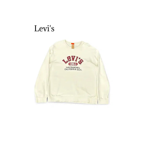 [BUNJANG] Levi's Graphic Heritage Crewneck Sweatshirt / (100)리바이스  그래픽 헤리티지 크루넥 스웨트 셔츠
