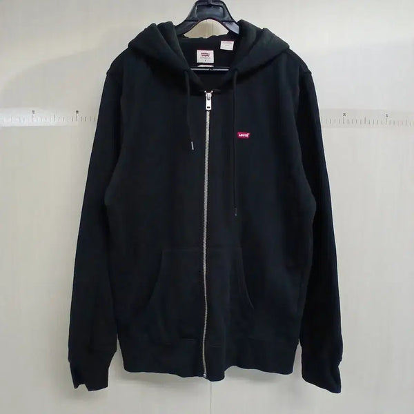 [BUNJANG] Levi's Black Hoodie Zip-Up / 리바이스 후드집업 블랙