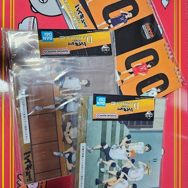 [BUNJANG] Haikyuu!! Perpetual Calendar + Acrylic D-Prize Set (Sealed) / 미개봉 하이큐 만년달력 +아크릴D상 세트