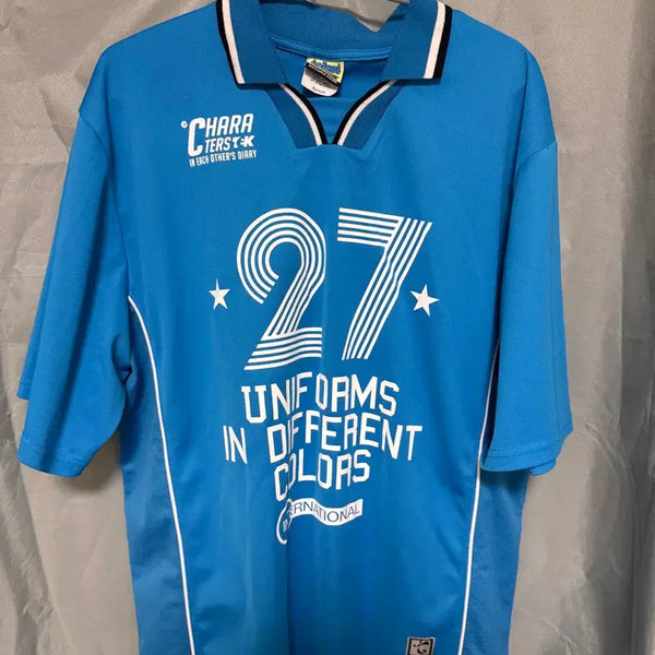 [BUNJANG] TICKET TEAM T-Shirt Blue M / 테켓 팀 티 블루 M