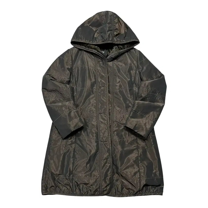 [BUNJANG] ANTHEM Rabbit Fur Lined Hooded Padded Jacket / (바배) ANTHEM 앤썸 토끼털 퍼 안감 후드 패딩