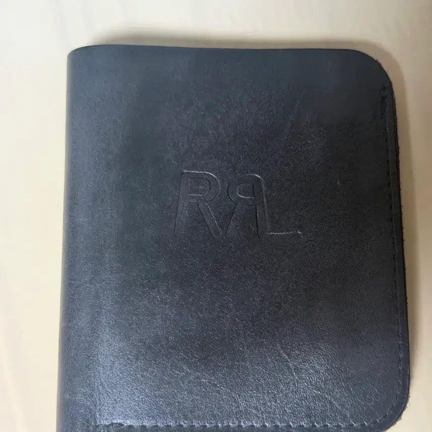 [BUNJANG] RRL Leather Cardholder Black / RRL 가죽 카드지갑 블랙