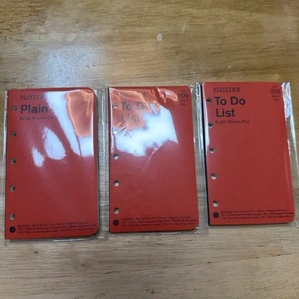 [BUNJANG] Filofax Mini 5 Refill Set (New) / 플로터 리필 미니5사이즈 (새상품)