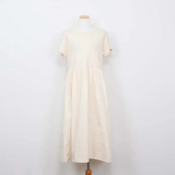 [BUNJANG] GGPX Women's 2025 Ivory Summer Casual Long Dress (Size F) / [정품] GGPX 여성 2025 최신상 아이보리 썸머 캐주얼 롱원피스 F사이즈 정인샵