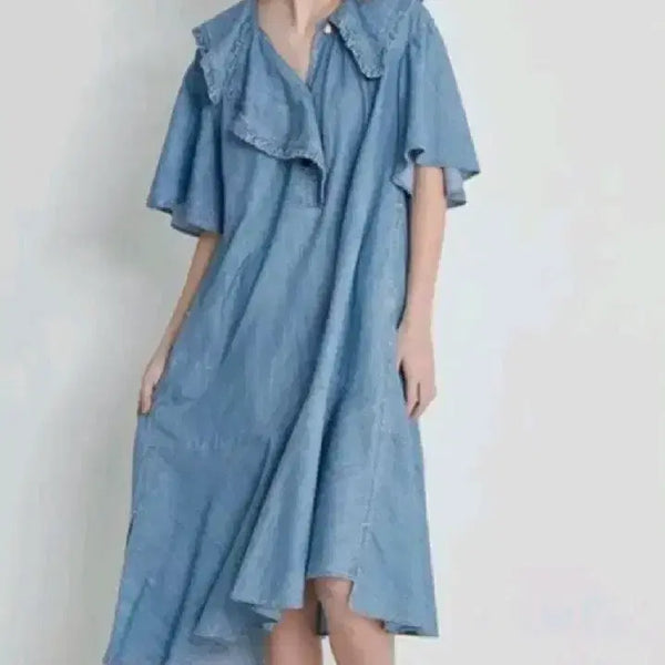[BUNJANG] System Frill Dress / 시스템 프릴 원피스