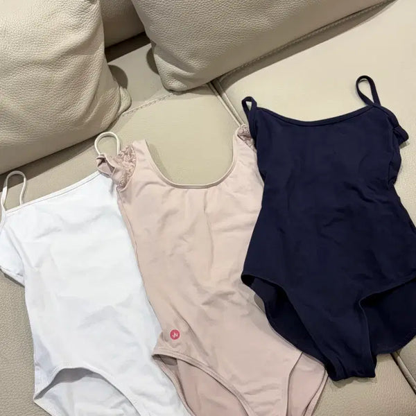 [BUNJANG] Ballet Leotards (S Size) - Set of 3 / 레오타드 발레복 S사이즈 3벌 일괄