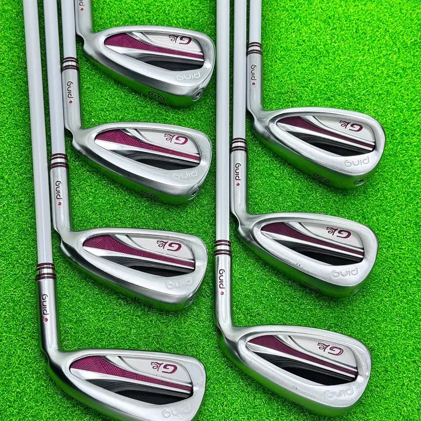 [BUNJANG] PING GLE2 Women's Iron Set (7 Clubs) / 핑 GLE2 여성용 아이언