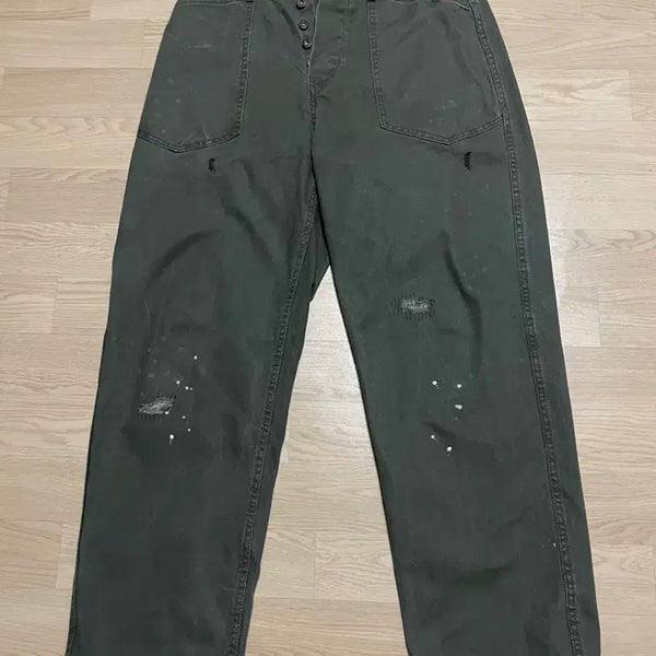 [BUNJANG] Behriber M35 Trousers Olive Size 2 / 비헤비어 M35 트라우저 올리브 2사이즈