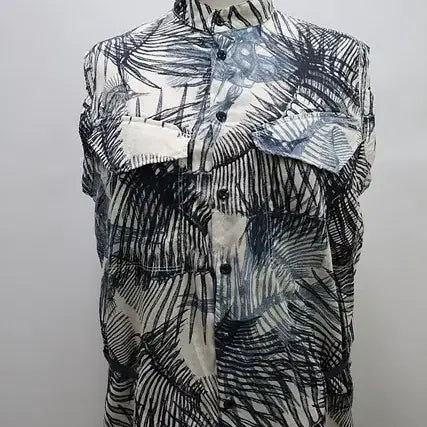 [BUNJANG] Gstar Raw Sleeveless Shirt - Navy, Size S / 여성 지스타로우 민소매 셔츠 미사용