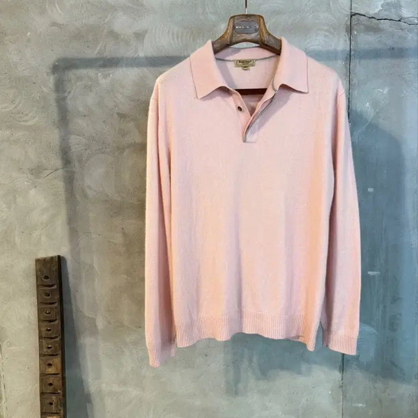 [BUNJANG] Paul Stuart Cashmere Polo Knit Men's 105 / 폴스튜어트 캐시미어 폴로니트 남성105