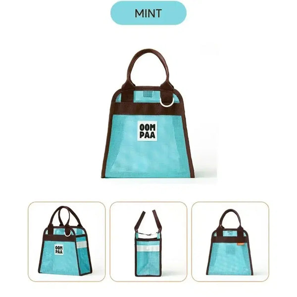 [BUNJANG] Oompa Pongpong Bag 2.0 Mint Chocolate / 움파 퐁퐁백 2.0 민트초코