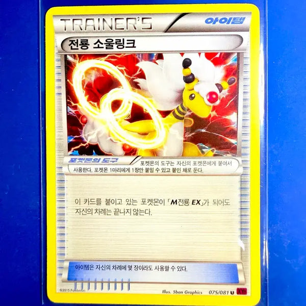 [BUNJANG] Pokemon Card 2015 Ancient Card XY Ampharos Soul Link Item Deck Source Card / 포켓몬카드 2015년 고대카드 XY 전룡 소울링크 아이템 덱소스 카드
