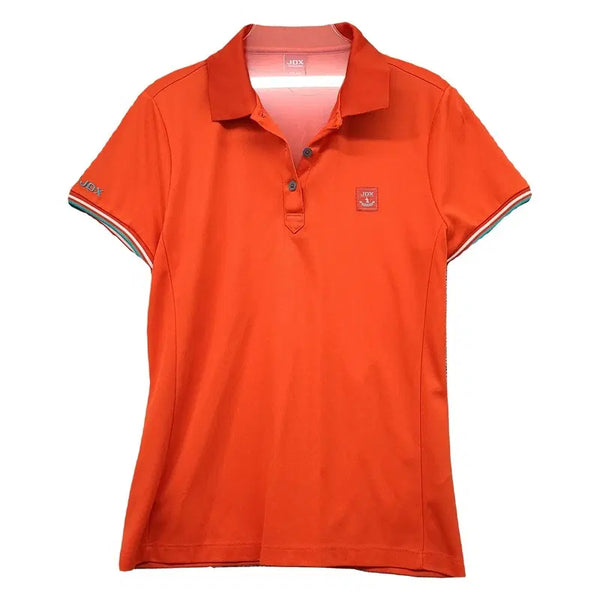 [BUNJANG] JDX Orange Golf Short Sleeve Polo Shirt Size 95 / JDX 오렌지 골프 반팔 카라티 95