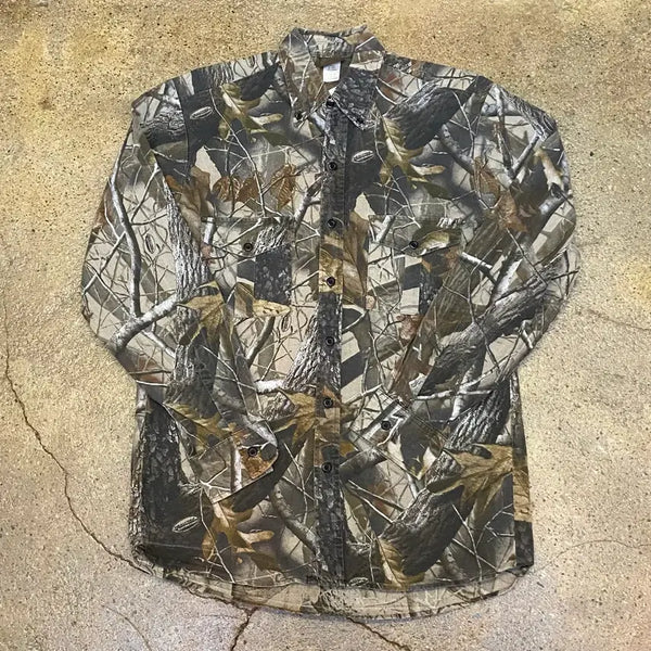 [BUNJANG] Ranger Realtree Long-Sleeve Shirt (Vintage) / 미국 빈티지 Ranger 리얼트리 긴팔 셔츠