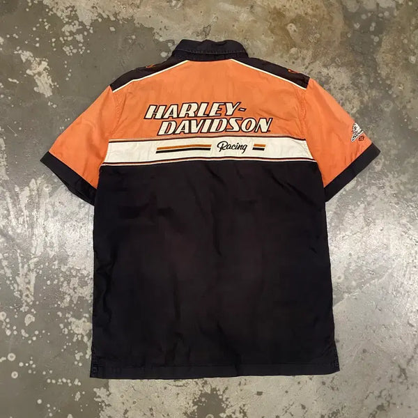 [BUNJANG] Harley-Davidson Racing Shirt / 할리데이비슨 레이싱 셔츠