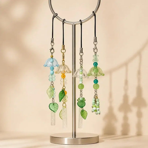[BUNJANG] Jellyfish Charm Tassel Keychain / 해파리액막이키링