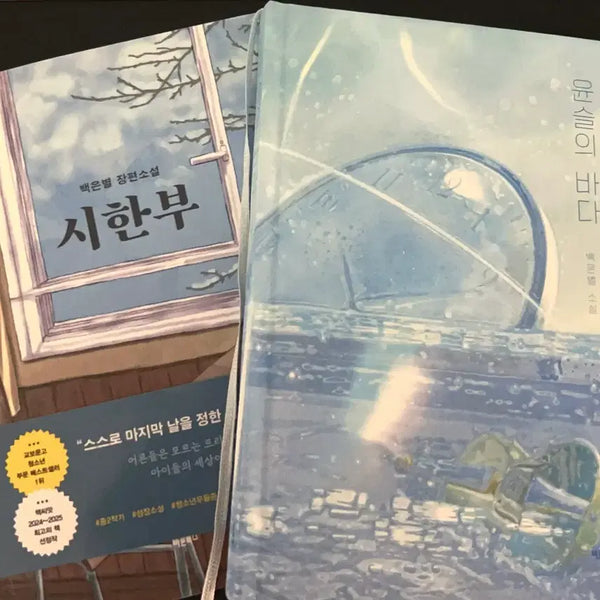[BUNJANG] Baek Eun-byul "A Time-Limited Life" & "Sea of Yunseul" Novels / 백은별 장편소설 시한부 / 윤슬의 바다 판매합니다