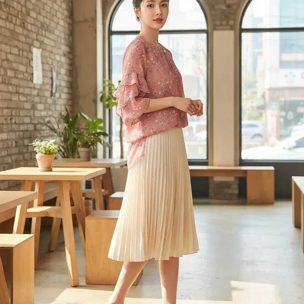 [BUNJANG] Kenneth Lady Women's Flower Pattern Blouse / 브랜드: 케네스레이디 (Kenneth lady) ) 상태: 상태 좋아요