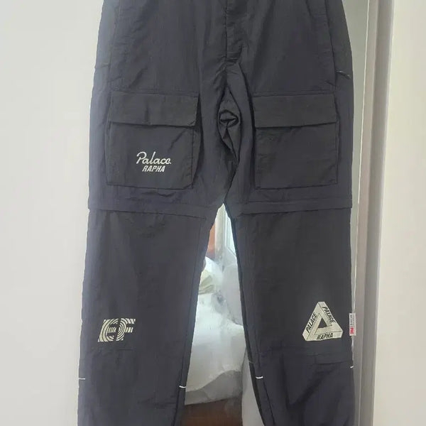 [BUNJANG] Palace x Rapha EF Education First Tech Zip-Off Trousers Black / 팔라스 라파 EF 에듀케이션 퍼스트 테크 집오프 트라우저 블랙