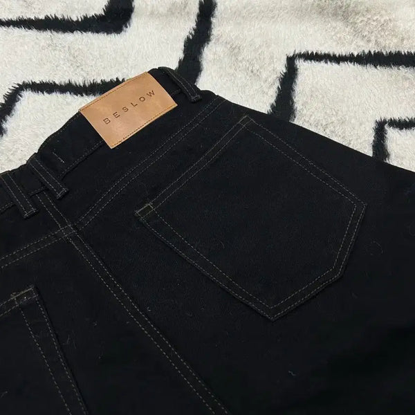 [BUNJANG] Beslow Wide Denim Pants Black / [30]비슬로우 와이드 데님팬츠/블랙