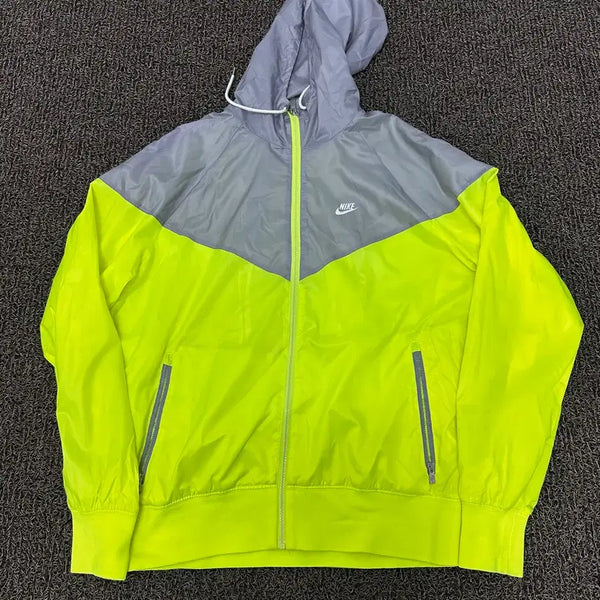 [BUNJANG] Nike Windrunner Jacket Fluorescent XL / NIKE 나이키 윈드러너 바람막이 자켓 형광색 105(XL)