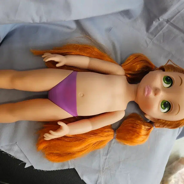 [BUNJANG] Disney Baby Doll Rapunzel Dyed Hair Cut Hair / 염색한 베이비돌 라푼젤 14년도발