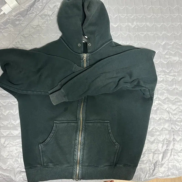 [BUNJANG] Blindfiles Hooded Zip-Up Black XL / 블라인드파일즈 후드집업 블랙 xl