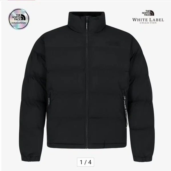 [BUNJANG] The North Face On Ball Black Logo Padded Jacket (110) / 쿨거래시 14만원 정품 새상품 노스페이스 온볼 블랙 로고 110 사이즈