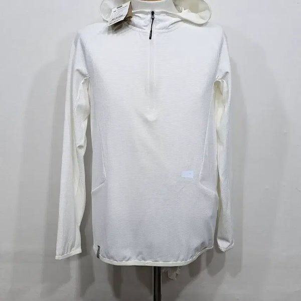 [BUNJANG] Zerogram Men's Hooded Long Sleeve T-Shirt White / [95] 남성 제로그램 후드 긴팔티 화이트