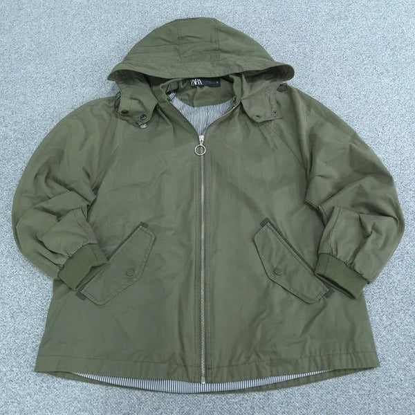 [BUNJANG] ZARA Khaki Field Jacket / S 자라 야상 자켓 | 0827B48