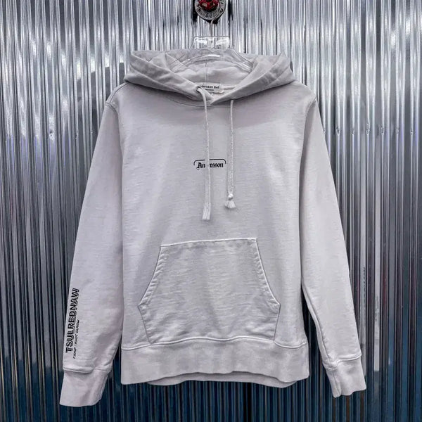 [BUNJANG] Andersson Bell Cotton Chest Logo Hoodie (Korean M) / 엔더슨벨 코튼 체스트 로고 후드티 (국내 M) DA482