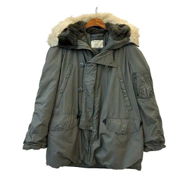 [BUNJANG] US Air Force 70s N3B Winter Parka Khaki M / 미공군 70s N3B 방한 파카 카키 M 정품