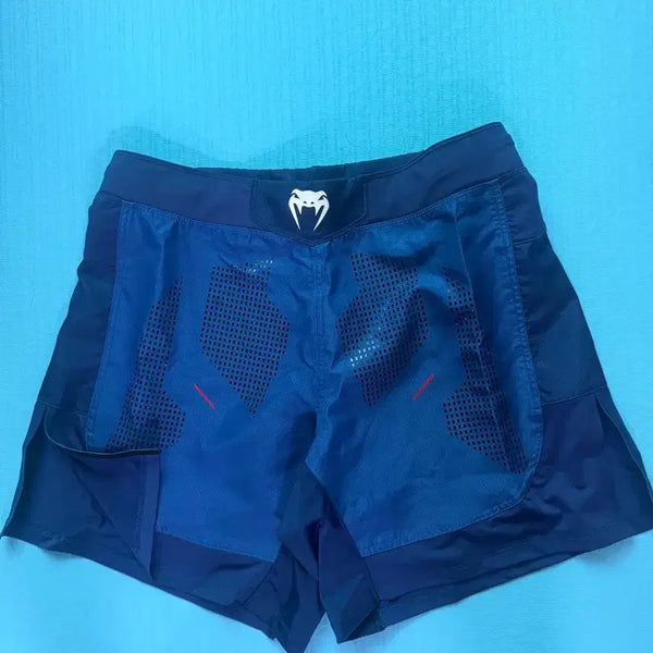 [BUNJANG] Venom Blue Jiu-Jitsu Muay Thai Kickboxing Fight Shorts / 베넘 블루 노기 주짓수 무에타이 킥복싱 파이트쇼츠