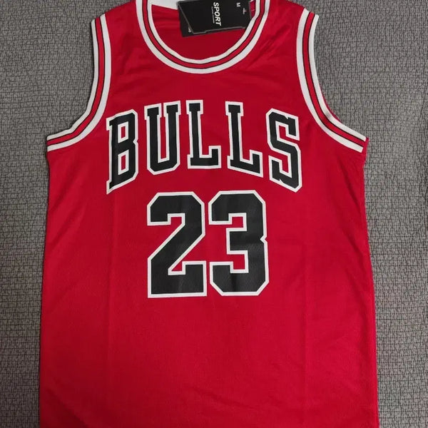 [BUNJANG] Chicago Bulls Michael Jordan Kids' Basketball Jersey (M-L) / 시카고불스 조던 농구유니폼 상의 저지 키즈 m~L