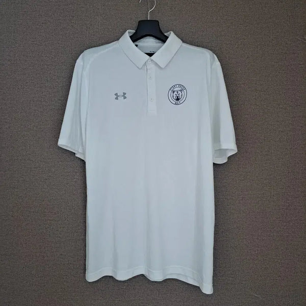 [BUNJANG] Under Armour Golf Shirt White / 언더아머 골프 셔츠 화이트