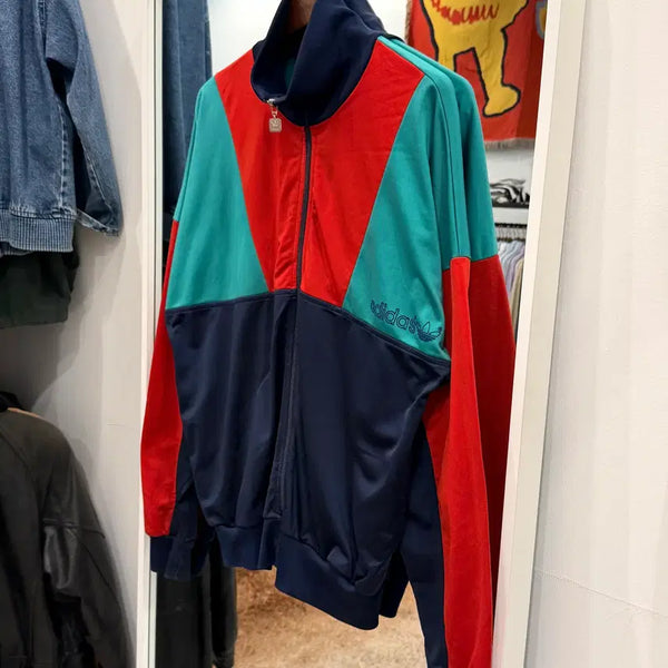 [BUNJANG] Vintage 90s Adidas Track Top Zip-Up Jersey / 90s Adidas 올드 아디다스 트랙탑 저지 집업