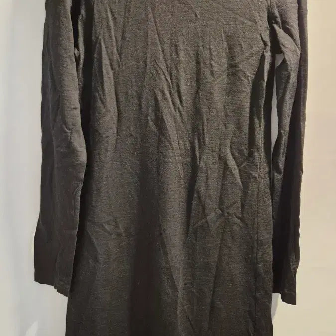 [BUNJANG] Black Basic Long Sleeve Dress / 블랙 기본 긴팔 원피스