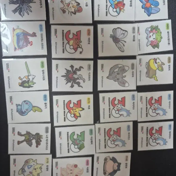 [BUNJANG] Pokemon Stick Seal Trade / 포켓몬띠부씰 교환합니다