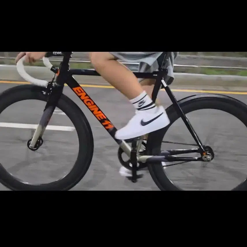 [BUNJANG] Engine11 Black Orange Frame Set / 엔진11 블랙오렌지 판/대
